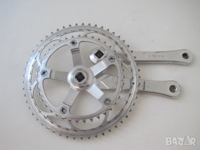 Shimano Dura-Ace FC-7402- комплект шосейни курбели, снимка 7 - Части за велосипеди - 36742209