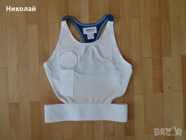 Adidas Cropped Top, снимка 2 - Потници - 32560853