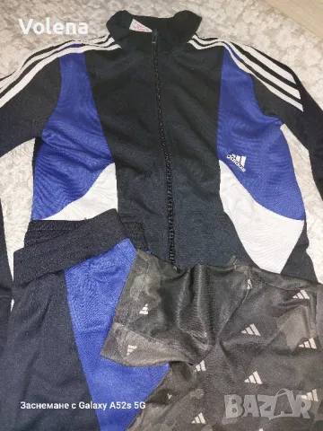 Спортен екип Adidas +тениска, снимка 4 - Детски анцузи и суичери - 47469512