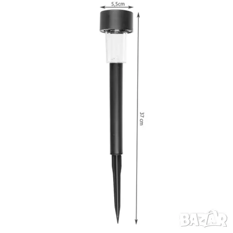 Соларни градински лампи - комплект 10 броя , снимка 3 - Соларни лампи - 49641187