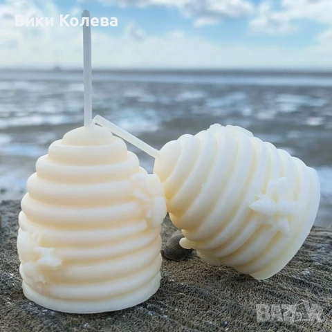 Силиконов мод за свещи – кошер с пчелички 🐝🕯️