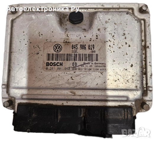 компютър VW VOLKSWAGEN POLO 1.4 TDI, 045906019, BOSCH ,0 281 001 940, 0281001940
