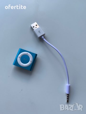 ✅ iPod 🔝 Shuffle 4th BLUE, снимка 1 - iPod - 37349805