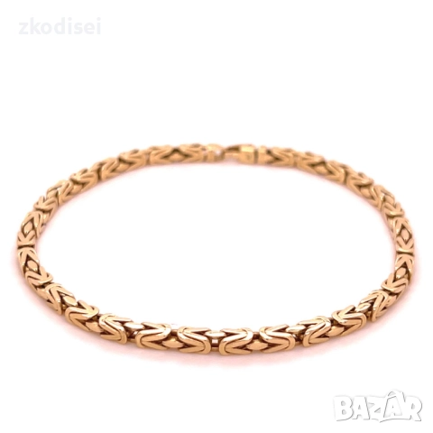 Златна дамска гривна 7,47гр. 19,2см. 14кр. проба:585 модел:34186-1