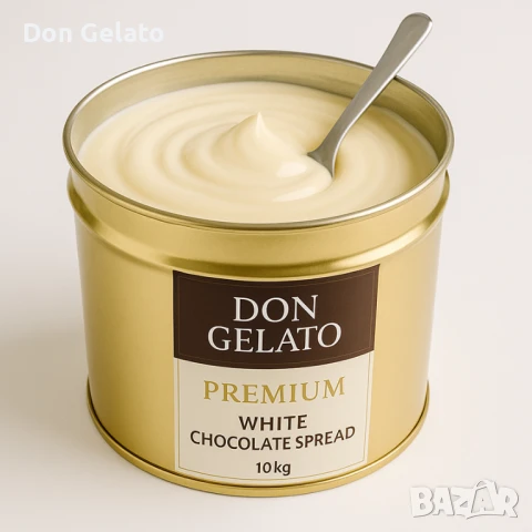 Бял течен шоколад Don Gelato Premium – 10 кг