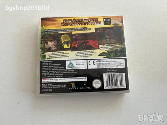 Lego Indiana Jones The Original Adventure за DS/DS Lite/DSi/DSi/ XL/2DS/2DS XL/3DS/3DS XL, снимка 2 - Игри за Nintendo - 43165218