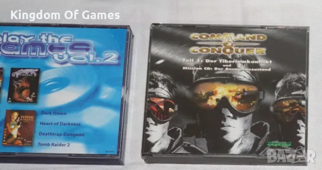 Лот от Игри за PC Command And Conquer Generale/Flight Unlimited 2/ Tomb Rider 2/Gangsters/Dark Omen/, снимка 5 - Игри за PC - 39297418