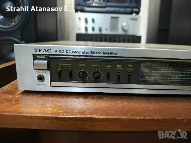 TEAC A-50 Стерео Усилвател, снимка 4 - Ресийвъри, усилватели, смесителни пултове - 50249177