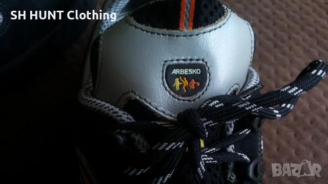 ARBESKO Leather Work Safety Shoes размер EUR 46 работни обувки естествена кожа с бомбе WS1-33, снимка 11 - Други - 51991928