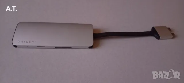Докинг станция Satechi USB-C Dual Multimedia Adapter