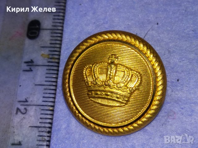 SPORRONG MADE IN SWEDEN Старо АРИСТОКРАТИЧНО с КРАЛСКА ХЕРАЛДИКА МАРКОВО МЕДНО КОПЧЕ с ПОЗЛАТА 37471, снимка 7 - Колекции - 43552527