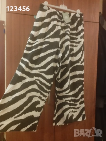 Лек летен панталон Н&М чисто нов с етикет М размер, снимка 2 - Панталони - 50747779