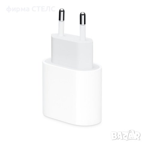 Зарядно устройство STELS за Apple, iPhone, Adapter, USB-C, Lightning, 20W, снимка 2 - Оригинални зарядни - 40274648