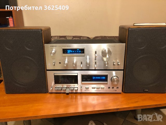 Pioneer SA 608 & deck ST-F 600, снимка 1 - Аудиосистеми - 43791832