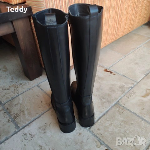 Стилни дамски ботуши, естествена кожа, размер 40, снимка 8 - Дамски ботуши - 53093973