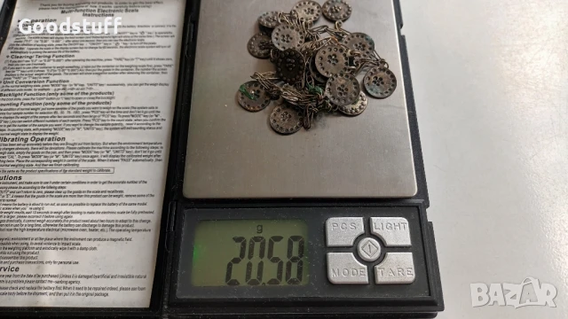 Гиздило,възрожденски сачан,подбранник,прочелник,накит,, снимка 2 - Антикварни и старинни предмети - 50493431