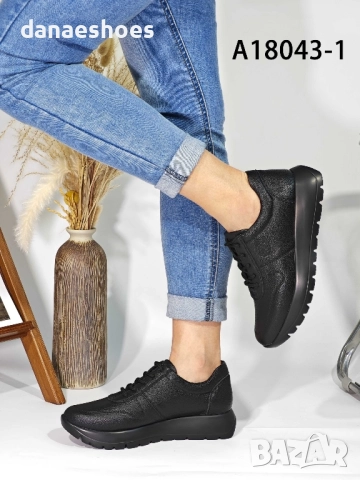 Дамски спортни обувки с връзки , снимка 6 - Дамски ежедневни обувки - 51577855