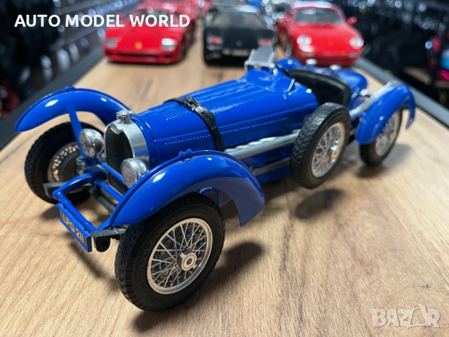 BBURAGO метална колекционерска количка BUGATTI TYPE 59 1934г. 1:18
