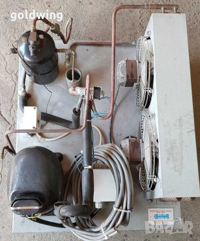 Хладилен агрегат в пълен комплект,  проверен, 380 V захранване,  компресор Ambraco Aspera, NJ 2212GS, снимка 6 - Хладилници - 28664182