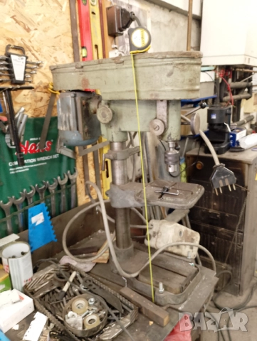 Настолна бормашина . Българска, снимка 6 - Бормашини - 52334174