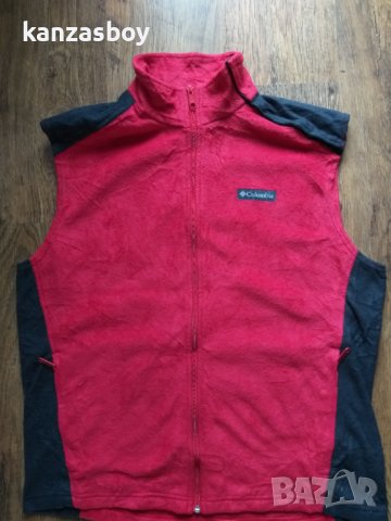 Columbia Men's Full Zip -  поларен елек КАТО НОВ СЪС СВАЛЯЩО СЕ ЛЯВО РАМО, снимка 8 - Други - 39423340