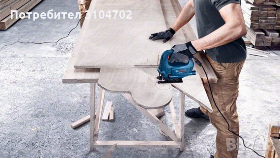 Bosch GST 700 Зеге с мощност 500W, включено 1бр. ножче (06012A7020), снимка 3 - Други инструменти - 34221904