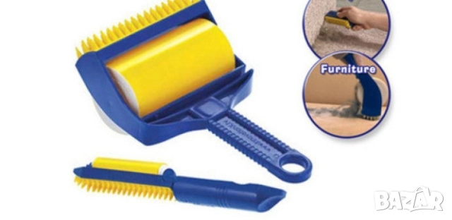 Уред за събиране, почистване на косми от домашни любимци S T I C K Y BUDDY