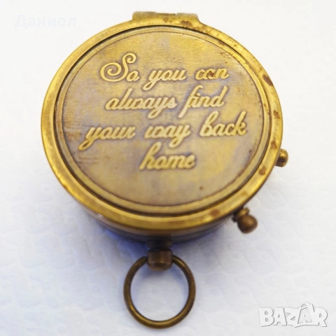 Компаси от бронз с гравюри за различни поводи, снимка 4 - Романтични подаръци - 51544851
