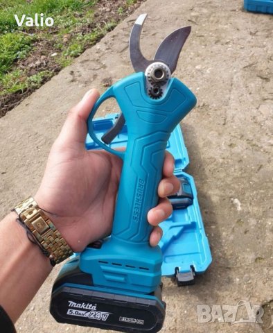 Акумулаторна ножица лозарска на батерии , снимка 3 - Градински инструменти - 43532614