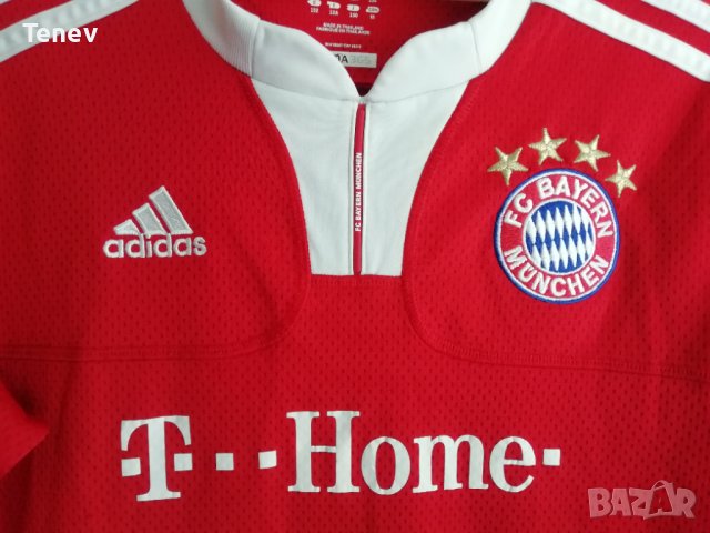 Bayern Munich Robben Adidas оригинална детска тениска фланелка Байерн Мюнхен Робен , снимка 4 - Детски тениски и потници - 43216765