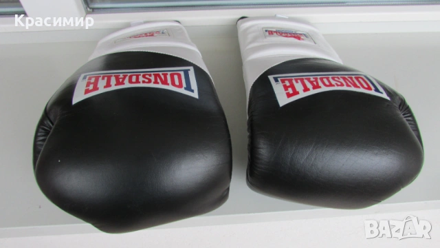 Боксови ръкавици Lonsdale Super Pro L-Core 2 , снимка 10 - Бокс - 53526114