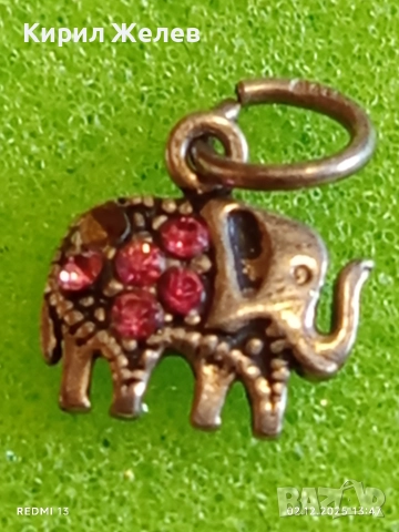 Сребърна висулка СЛОНЧЕ с розов кварц елегантен дизайн 36591, снимка 8 - Колиета, медальони, синджири - 52625426