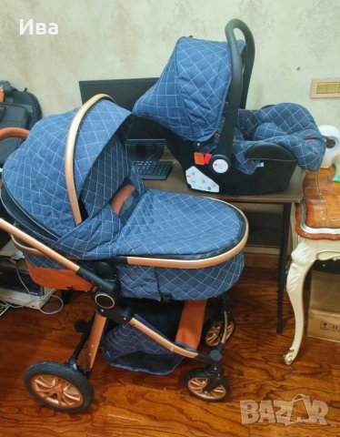 БЕЗПЛАТНА ДОСТАВКА Нова комбинирана бебешка количка , снимка 15 - Детски колички - 43183388
