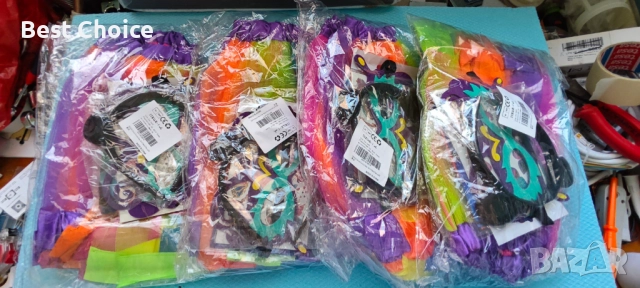 Детски костюм Пеперуда от 17 части, за момичета на 3-8 години, с крила и комплект аксесоари, снимка 5 - Детски комплекти - 52819336