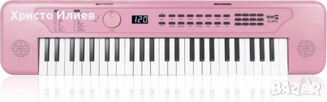 Синтезатор 49 клавиша Електронно пиано RockJam USB , снимка 2 - Синтезатори - 51432243