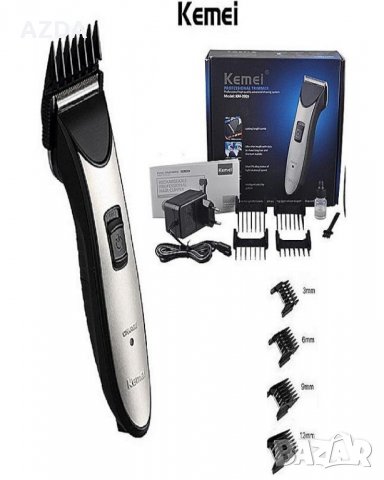 Машинка за подстригване на коса и брада Kemei KM-3909 тример, снимка 4 - Тримери - 26403333