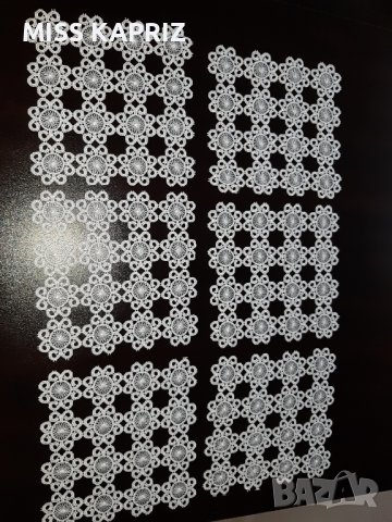 Салфетки рязана бродерия , снимка 6 - Покривки за маси - 39054339