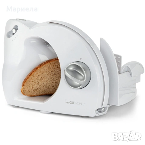 Слайсър Clatronic AS 2958, Бял / Колбасорезачка 180W, снимка 2 - Други стоки за дома - 53149138