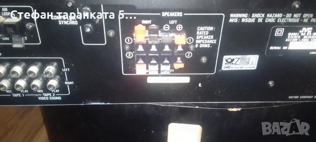 Усилвател със радио тунер JVC, снимка 2 - Ресийвъри, усилватели, смесителни пултове - 53265295