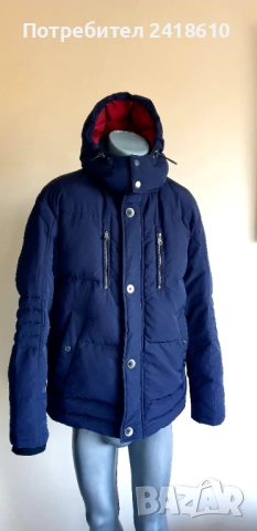 Hugo Boss Mens Down Water Repellent Jacket Size 54 / XL ОРИГИНАЛ! Мъжко Зимно пухено Яке - Парка!, снимка 17 - Якета - 52225771