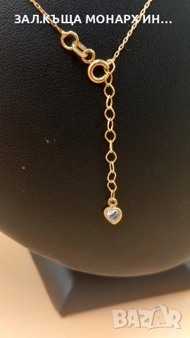 Златно колие , снимка 2 - Колиета, медальони, синджири - 52103330