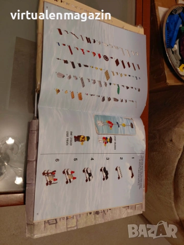LEGO 2 в 1 - Castle & Pirates - Лего замък и пирати с формата на книга, снимка 4 - Колекции - 53207693