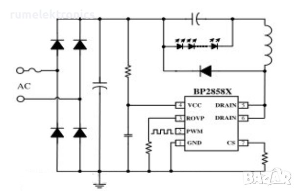 BP2858, снимка 3 - Друга електроника - 44111535