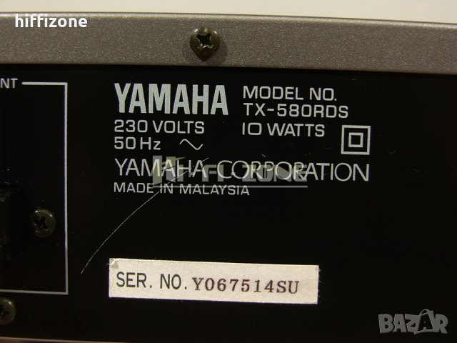 ТУНЕР  Yamaha tx-580rds , снимка 8 - Ресийвъри, усилватели, смесителни пултове - 35046853