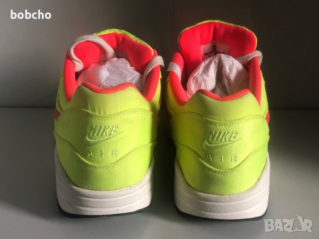 Nike Air Max 1 Premium Magista Pack Volt/Punch QS 665873-700 Men’s Size 10, снимка 4 - Спортни обувки - 39045333