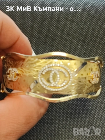 Златна дамска гривна 16.56гр-14к