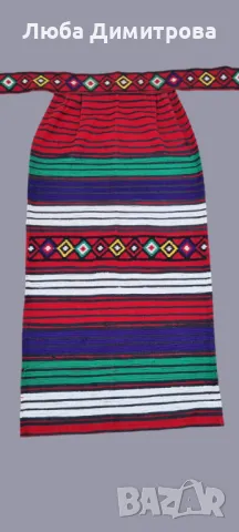 Фолклорна престилка за носия 13, снимка 2 - Антикварни и старинни предмети - 49971692