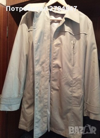 Мъжки шлифер с подплата, снимка 7 - Якета - 32632838