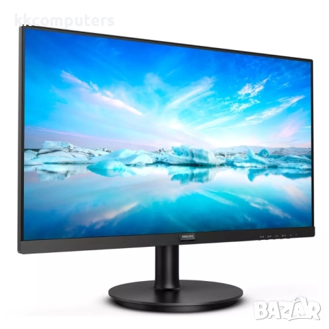 Philips 221V8 WLED Монитор 21.5" - 1920x1080, VA матрица, 75Hz, 4ms 