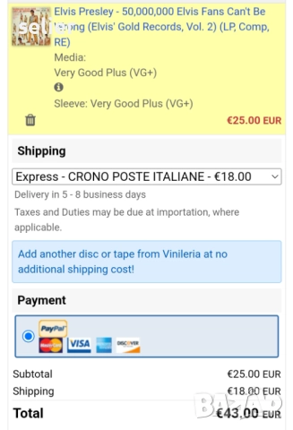 На почитателите на Елвис Пресли предлагам една плоча от 1970г в страхотно състояние: Elvis Presley ‎, снимка 4 - Грамофонни плочи - 52644538